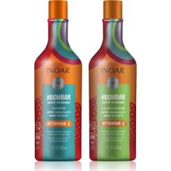 INOAR #Bombar Super Line Super Vitaminas zestaw do włosów z witaminą C 2x1000 ml