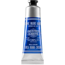Institut Karité Paris Milk Cream Shea Hand Cream krem nawilżający do rąk z masłem shea tube only 30 ml