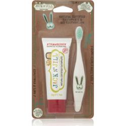 Jack N’ Jill Natural zestaw do pielęgnacji zębów dla dzieci