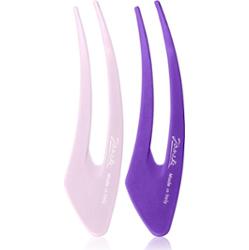 Janeke Hair Clip spinki do włosów Purple 2x15 cm