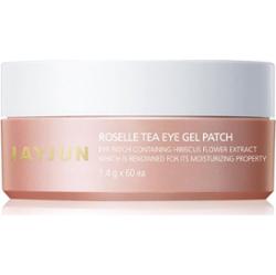 Jayjun Eye Gel Patch Roselle Tea hydrożelowa maska wokół oczu przeciw obrzękom i cieniom 60x1.4 g