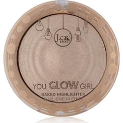 J.Cat Beauty You Glow Girl rozświetlacz wypiekany odcień 104 Crystal Sand 8.5 g