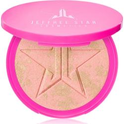 Jeffree Star Cosmetics Skin Frost™ Blush Highlighter rozjaśniający róż do policzków odcień Peach & Desist 16.5 g