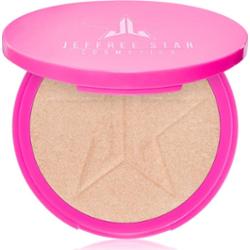 Jeffree Star Cosmetics Skin Frost™ Highlighter kompaktowy rozświetlacz pudrowy Gold Blessings 16.5 g