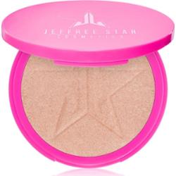 Jeffree Star Cosmetics Skin Frost™ Highlighter kompaktowy rozświetlacz pudrowy Siberian Gold 16.5 g