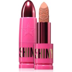 Jeffree Star Cosmetics Shiny Trap Lipstick kremowa szminka o satynowym wykończeniu odcień Cowgirl Suede 3 g