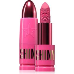 Jeffree Star Cosmetics Shiny Trap Lipstick kremowa szminka o satynowym wykończeniu odcień Cotton Candy Queen 3 g