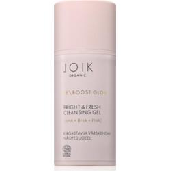 JOIK Organic Re-Boost Glow odświeżający żel oczyszczający do twarzy z efektem złuszczającym 100 ml
