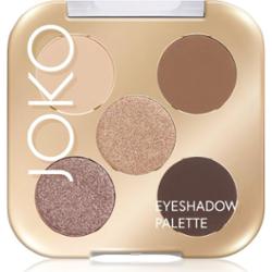 JOKO Eyeshadow Palette paletka cieni do powiek 5 kolorów odcień Sparkling Sands 7 g
