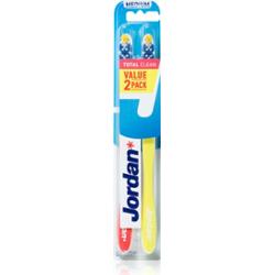 Jordan Total Clean Medium 2 pack szczoteczka do zębów 2 szt.