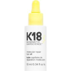 K18 Molecular Repair Hair Oil odżywczy suchy olejek do włosów słabych i zniszczonych 10 ml