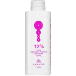 Kallos KJMN Professional Hydrogen Peroxide emulsja utleniająca 12% 40 vol. do profesjonalnego użytku 150 ml