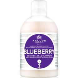 Kallos KJMN Professional Blueberry szampon odbudowujący włosy do włosów suchych, zniszczonych i po zabiegach chemicznych 1000 ml