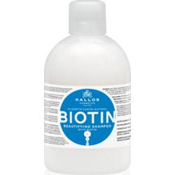 Kallos Biotin Beautifying Shampoo szampon rozjaśniający dla połysku i miękkości włosów 1000 ml