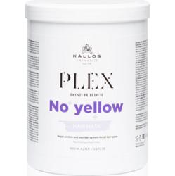 Kallos Plex No Yellow maska do włosów neutralizująca żółtawe odcienie 1000 ml