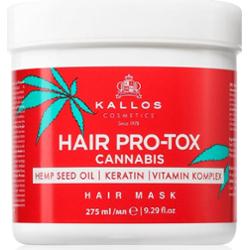Kallos Hair Pro-Tox Cannabis regenerująca maska do włosów z olejkiem konopnym 275 ml