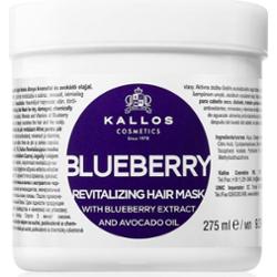 Kallos KJMN Professional Blueberry maseczka rewitalizująca do włosów suchych, zniszczonych i po zabiegach chemicznych 275 ml