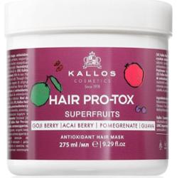 Kallos Hair Pro-Tox Superfruits maseczka regenerująca do włosów osłabionych, bez połysku 275 ml