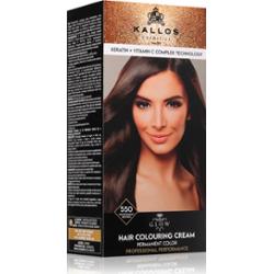Kallos Glow Lasting Cream Colour trwała farba do włosów odcień Mahogany Brown 60 ml