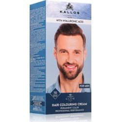 Kallos Glow Lasting Cream Colour trwała farba do włosów dla mężczyzn odcień Medium Blond 60 ml