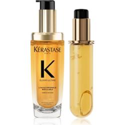 Kérastase Elixir Ultime L'huile Originale wygodne opakowanie do nabłyszczania i zmiękczania włosów 2x75 ml