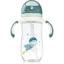 Kikkaboo Sippy Cup with Straw kubek ze słomką 12 m+ Superboy 300 ml