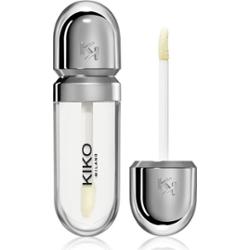 KIKO Milano 3D Hydra Lipgloss nawilżający błyszczyk do ust odcień 01 Clear 6.5 ml