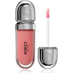 KIKO Milano 3D Hydra Lipgloss nawilżający błyszczyk do ust odcień 07 Pink Magnolia 6.5 ml