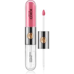 KIKO Milano Unlimited Double Touch długotrwała szminka w płynie z połyskiem odcień 119 Rhododendron Pink 6 ml