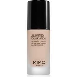 KIKO Milano Unlimited Foundation długotrwały podkład w płynie z matowym wykończeniem odcień 01 Rose 30 ml
