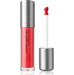 KIKO Milano Lasting Matte Veil długotrwała szminka w płynie z matowym wykończeniem odcień 12 Crimson Red 4 ml