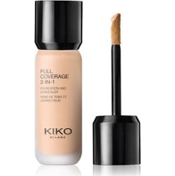 KIKO Milano Full Coverage 2-In-1 podkład i korektor 2 w 1 odcień 15 Neutral 25 ml