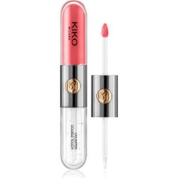 KIKO Milano Unlimited Double Touch długotrwała szminka w płynie z połyskiem odcień 110 Spicy Rose 6 ml