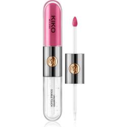 KIKO Milano Unlimited Double Touch długotrwała szminka w płynie z połyskiem odcień 118 Orchid 6 ml