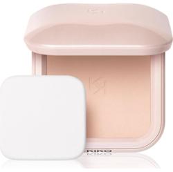 KIKO Milano Skin Lover Refining Face Powder Foundation kompaktowy podkład pudrowy z matowym wykończeniem odcień 03 Rosy Milk 10 g
