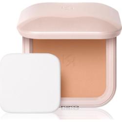 KIKO Milano Skin Lover Refining Face Powder Foundation kompaktowy podkład pudrowy z matowym wykończeniem odcień 08 Golden Toffee 10 g