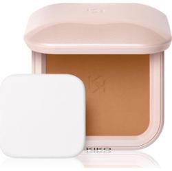 KIKO Milano Skin Lover Refining Face Powder Foundation kompaktowy podkład pudrowy z matowym wykończeniem odcień 09 Rich Caramel 10 g