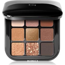 KIKO Milano Glamour Multi Finish paleta cieni do powiek odcień 02 Sunset Vibes 2.5 g