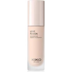 KIKO Milano Love Fusion 24H Moisture Radiant Foundation długotrwały podkład w kremie o działaniu nawilżającym odcień 1 Neutral Rose 30 ml