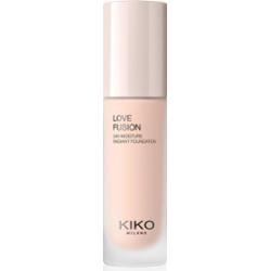 KIKO Milano Love Fusion 24H Moisture Radiant Foundation długotrwały podkład w kremie o działaniu nawilżającym odcień 1.5 Neutral Rose 30 ml