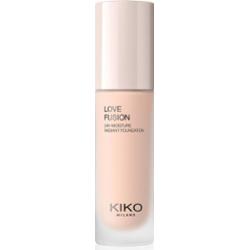KIKO Milano Love Fusion 24H Moisture Radiant Foundation długotrwały podkład w kremie o działaniu nawilżającym odcień 1.6 Neutral Rose 30 ml