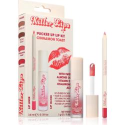 Killer Lips Pucker Up Lip Kit zestaw do ust dla kobiet Cinnamon Toast