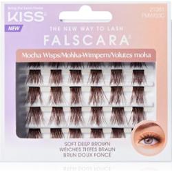 KISS Falscara Multi Wisps kępki sztucznych rzęs Mocha 24 szt.