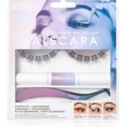 KISS Falscara Starter Kit zestaw do rzęs 1 szt.