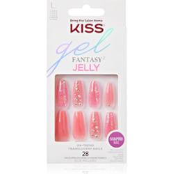 KISS Gel Fantasy Jelly sztuczne paznokcie Be Jelly 28 szt.