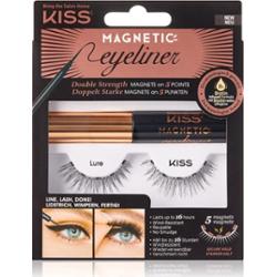 KISS Magnetic Eyeliner & Eyelash Kit rzęsy magnetyczne 01 Lure 1 para