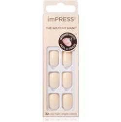 KISS imPRESS The No Glue Mani Short sztuczne paznokcie Point Pink 30 szt.
