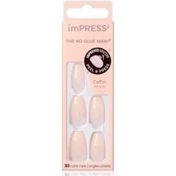 KISS imPRESS The No Glue Mani Medium sztuczne paznokcie Serendipity 30 szt.