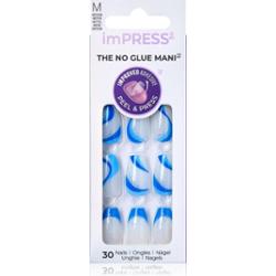 KISS imPRESS The No Glue Mani Medium sztuczne paznokcie Mesmerize 30 szt.