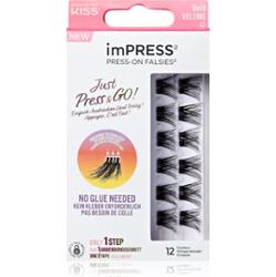 KISS imPRESS Just Press & GO ! kępki rzęs bez węzełków Bold Volume C 12 szt.